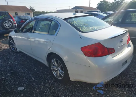 2010 Infiniti G37X из США, поврежденный, VIN JN1CV6AR0AM455989